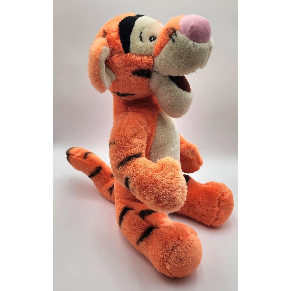 Vintage Disney Tigger Plush Winnie the Pooh Large 20" Orange Striped Tiger